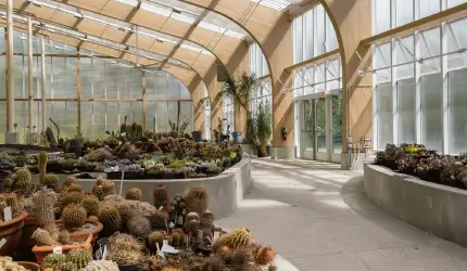 International Peace Garden Educational Conservatory Greenhouse